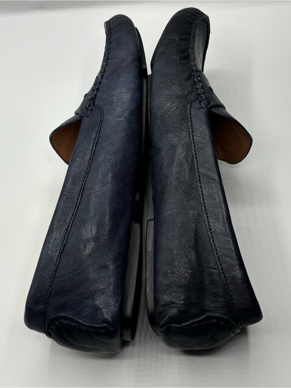 Johnston & Murphy Maggie Navy Penny Loafer Flats Women’s 9M - Picture 8 of 10